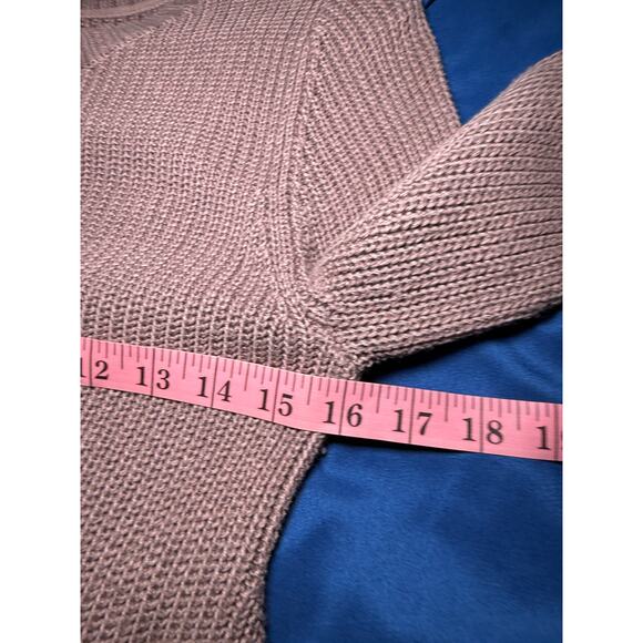 LOGO by lori goldstein lace knit tunic sweater womens XL lagenlook cozy coastal - Picture 7 of 9